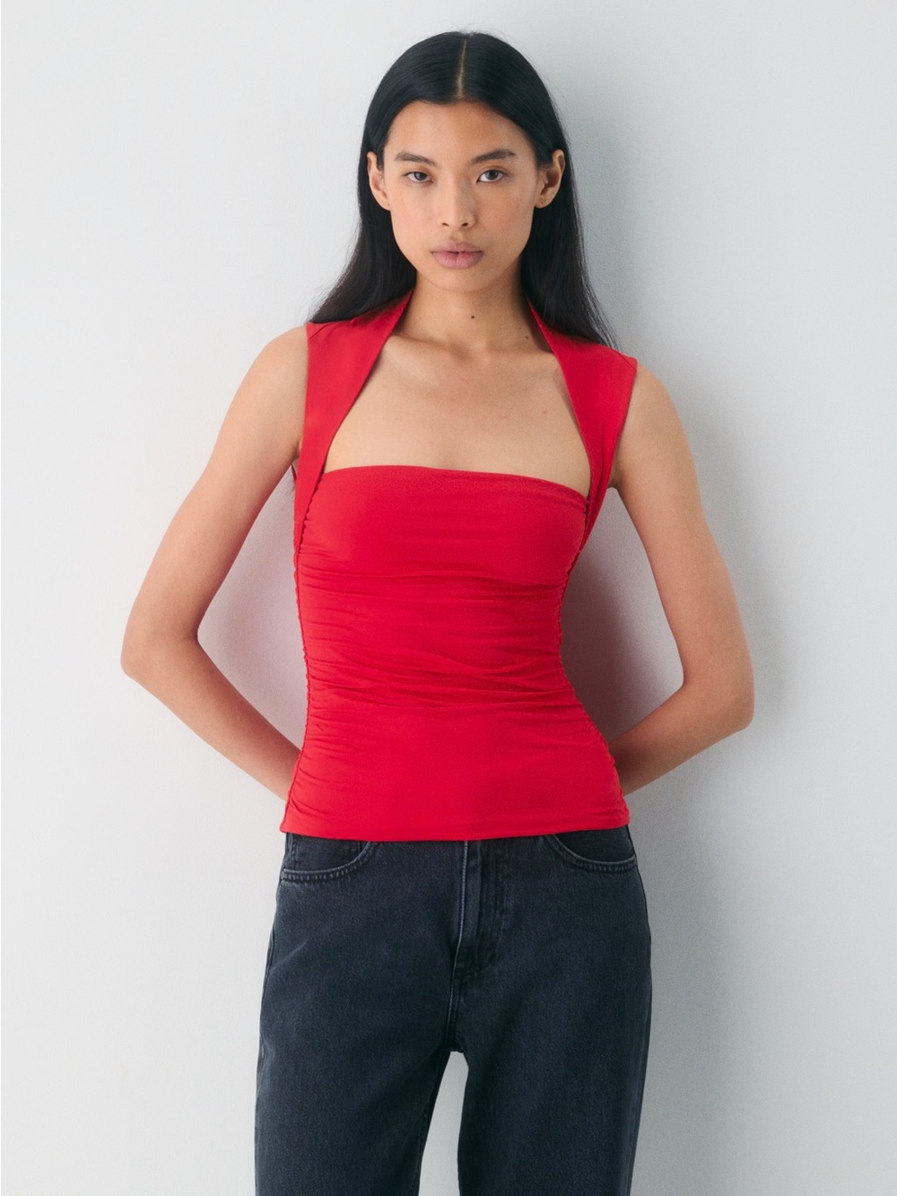 Aritzia Original Contour Flourish Top NWT